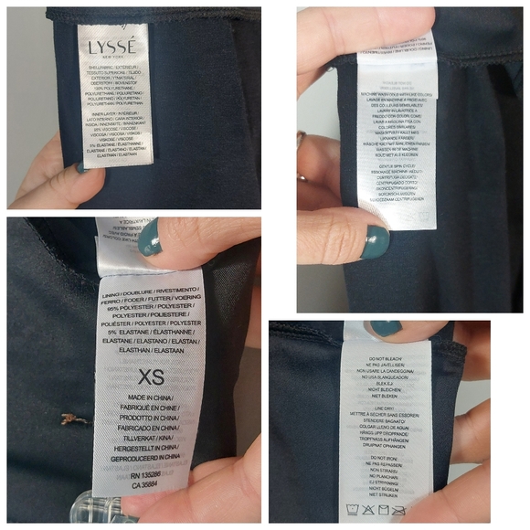 Like NEW!! Lyssé Veva Cropped Vegan Leather Pants Brown Size XS - Picture 15 of 16